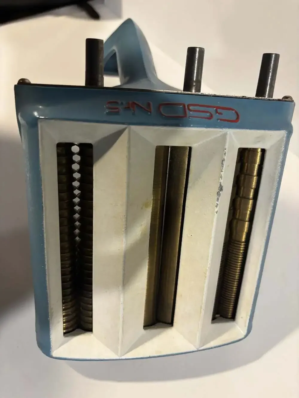 Vintage Pasta Maker GSD Nr.5 EUC countertop mounted